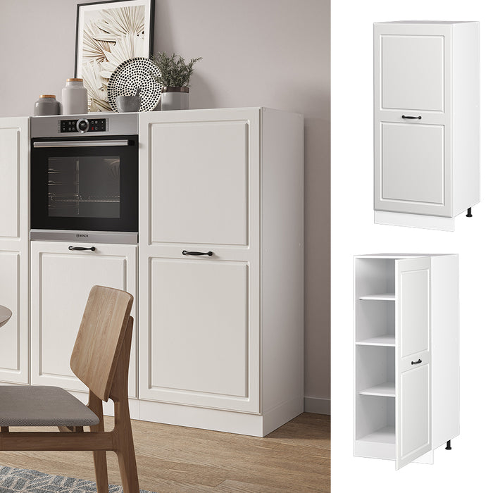 Vicco Mobile cucina dispensa Bianco casa di campagna 60 cm