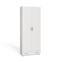 Vicco Scaffale per file Bianco 80 x 182.4 cm con cassetto