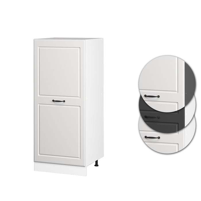 Vicco Mobile cucina dispensa Bianco casa di campagna 60 cm