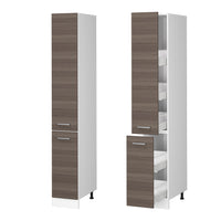 Vicco Dispensa universale Grigio 30 cm con porte