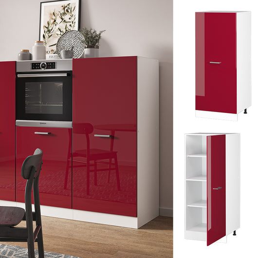 Vicco mobile cucina dispensa Rosso lucido 60 cm