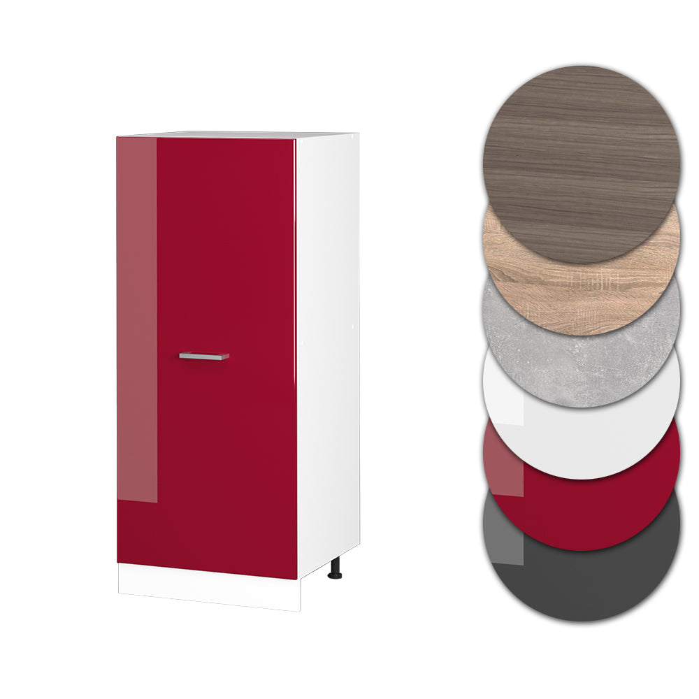 Vicco mobile cucina dispensa Rosso lucido 60 cm