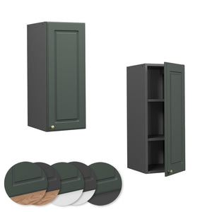 Vicco Pensile da cucina Verde-oro Country House 30 cm