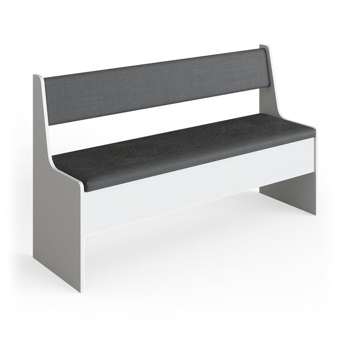 Vicco Panca ad angolo Bianco 41.5 x 136.6 cm