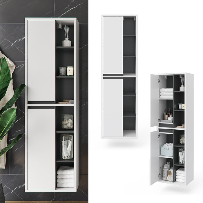 Vicco Mobile bagno alto Bianco 50 x 170 cm