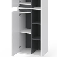 Vicco Mobile bagno alto Bianco 50 x 170 cm