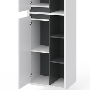 Vicco Mobile bagno alto Bianco 50 x 170 cm