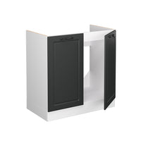 Vicco Mobile lavello cucina Antracite casa di campagna 80 cm , PL Antracite