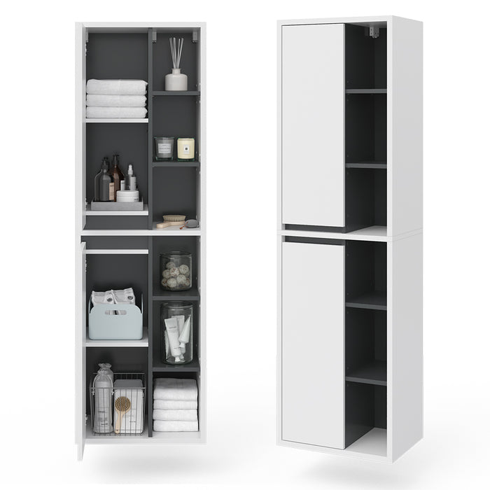 Vicco Mobile bagno alto Bianco 50 x 170 cm