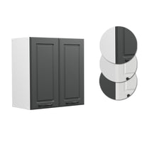 Vicco Pensile da cucina Antracite casa di campagna 60 cm