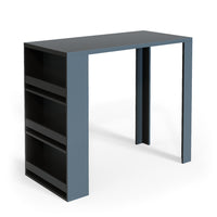 Vicco Tavolo bar alto Antracite 57 x 117 cm