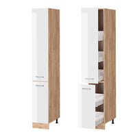 Vicco Armadio da farmacia Bianco lucido 30 cm