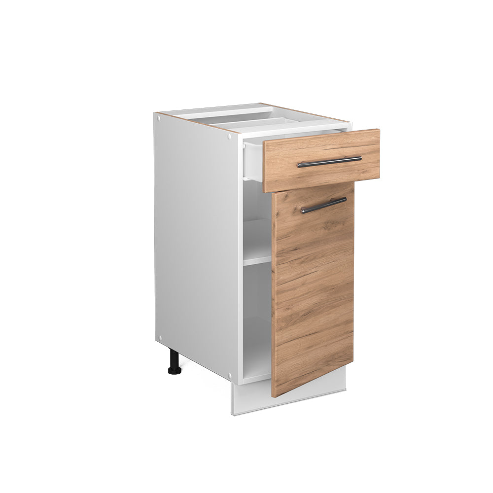 Vicco Mobiletto base per cucina Quercia dorata 40 cm , PL Rovere