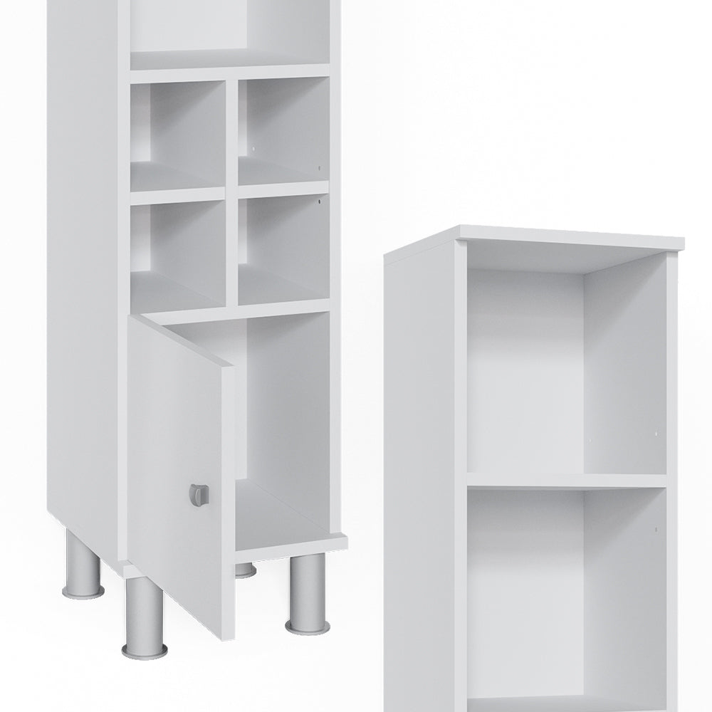 Vicco Mobiletto bagno Bianco 30 x 130.6 cm porta piccola