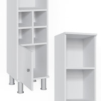 Vicco Mobiletto bagno Bianco 30 x 130.6 cm porta piccola