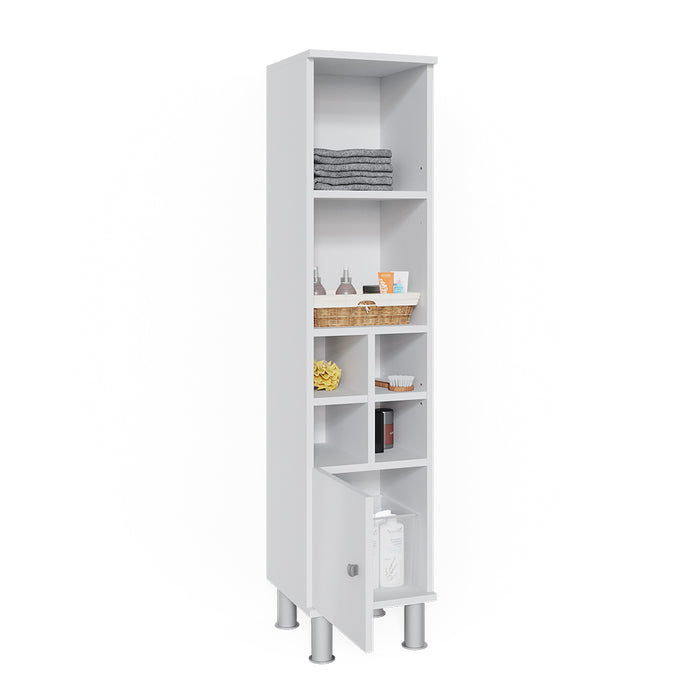 Vicco Mobiletto bagno Bianco 30 x 130.6 cm porta piccola
