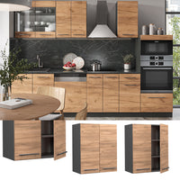 Vicco Pensile da cucina Quercia dorata 60 cm