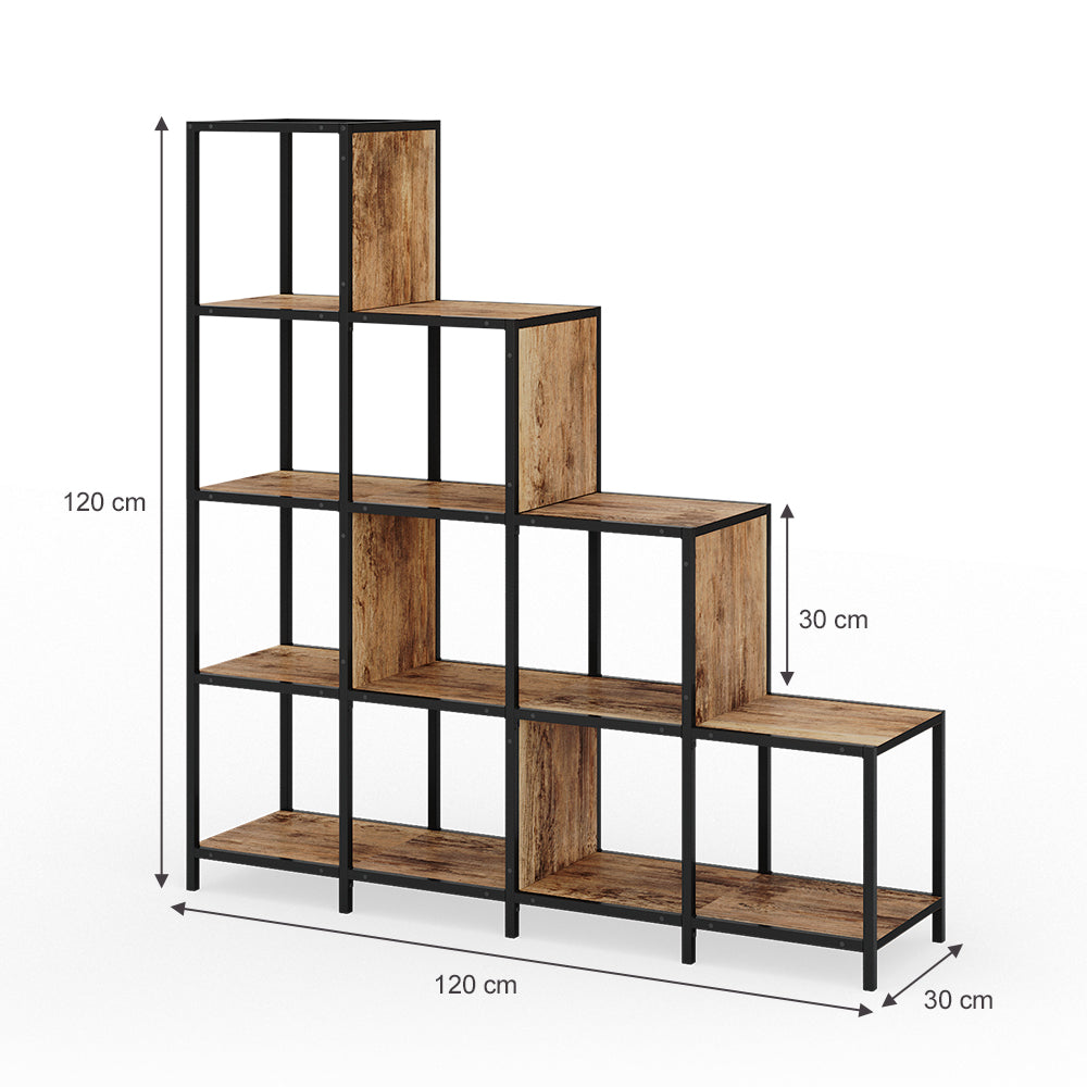 Vicco Divisorio per ambienti Legno antico 120 x 120 cm