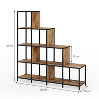 Vicco Divisorio per ambienti Legno antico 120 x 120 cm