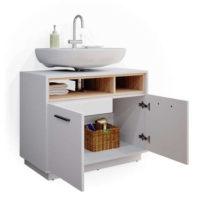 Vicco Mobile sottolavabo per bagno Bianco 80 x 64 cm