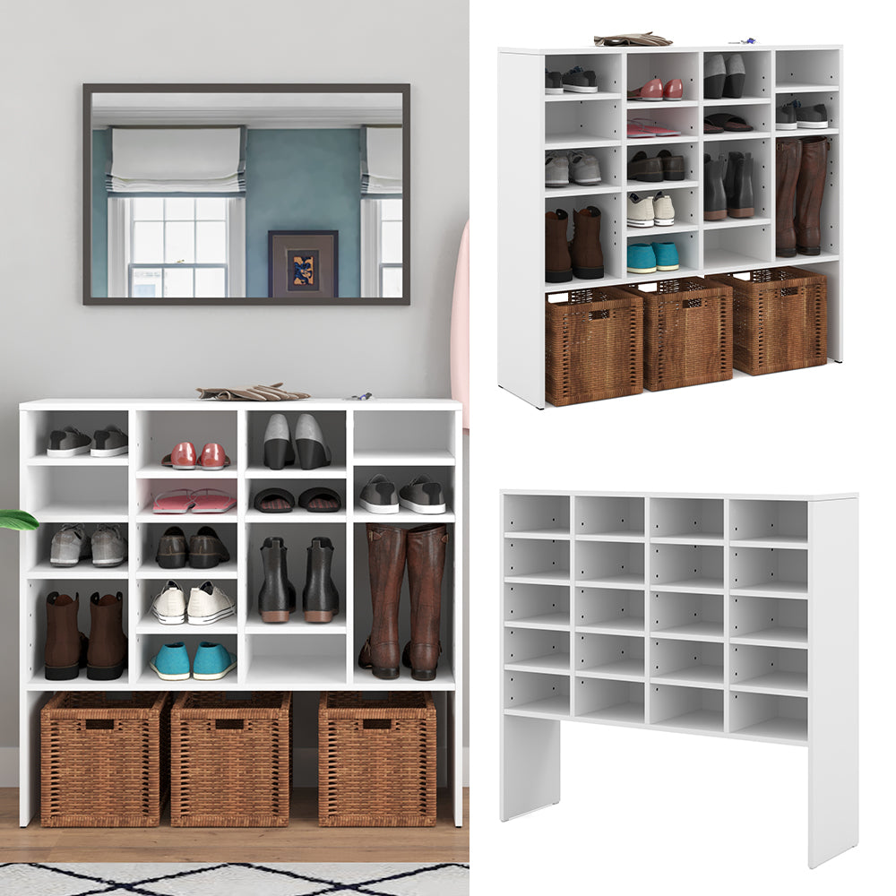 Vicco Scarpiera Bianco 104 x 99 cm