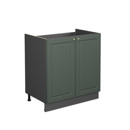 Vicco Mobile lavello cucina Verde-oro Country House 80 cm senza piano di lavoro