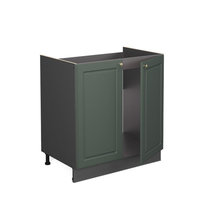 Vicco Mobile lavello cucina Verde-oro Country House 80 cm , PL Rovere