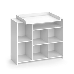 Vicco Fasciatoio Bianco 113 x 100 cm con ripiani aperti