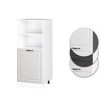 Vicco Mobile per forno da incasso Bianco casa di campagna 60 cm