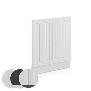 Vicco Pannello frontale Bianco casa di campagna 60 cm , PL Antracite