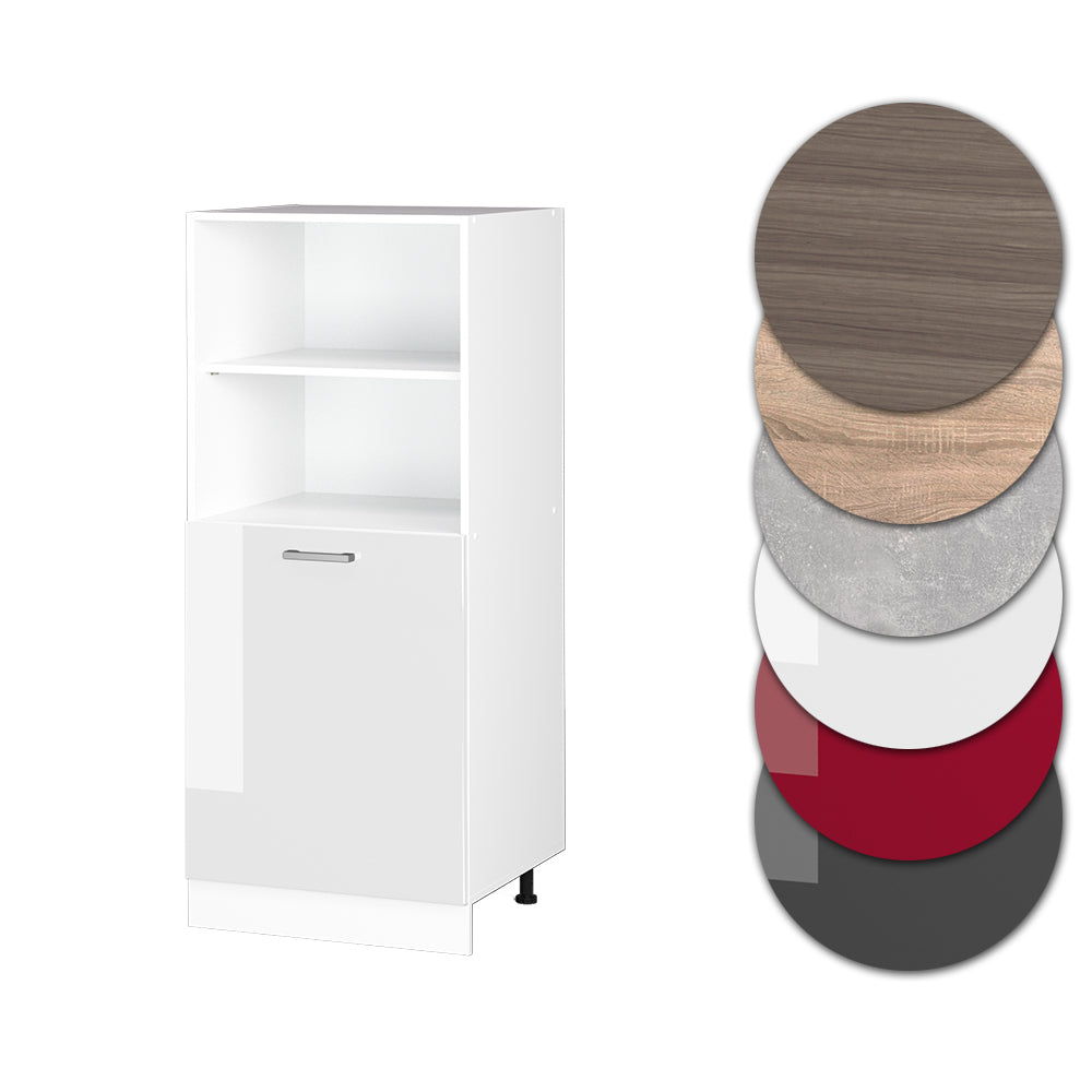 Vicco Mobile per forno da incasso Bianco lucido 60 cm