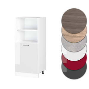 Vicco Mobile per forno da incasso Bianco lucido 60 cm