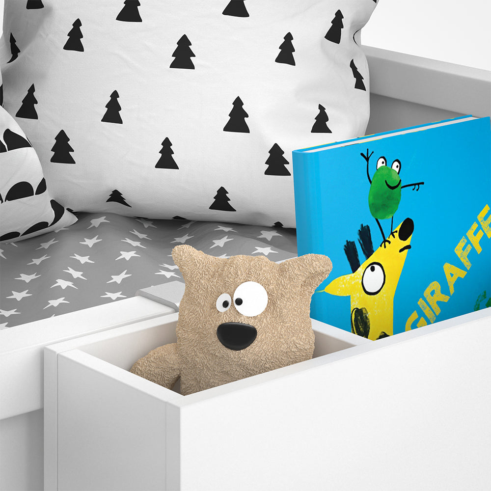 Vitalispa Mensola per culla Bianco 60 x 15 cm