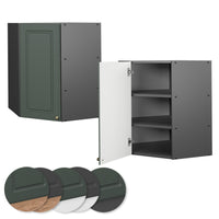 Vicco Mobile angolare da cucina Verde-oro Country House 57 cm