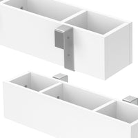 Vitalispa Mensola per culla Bianco 60 x 15 cm