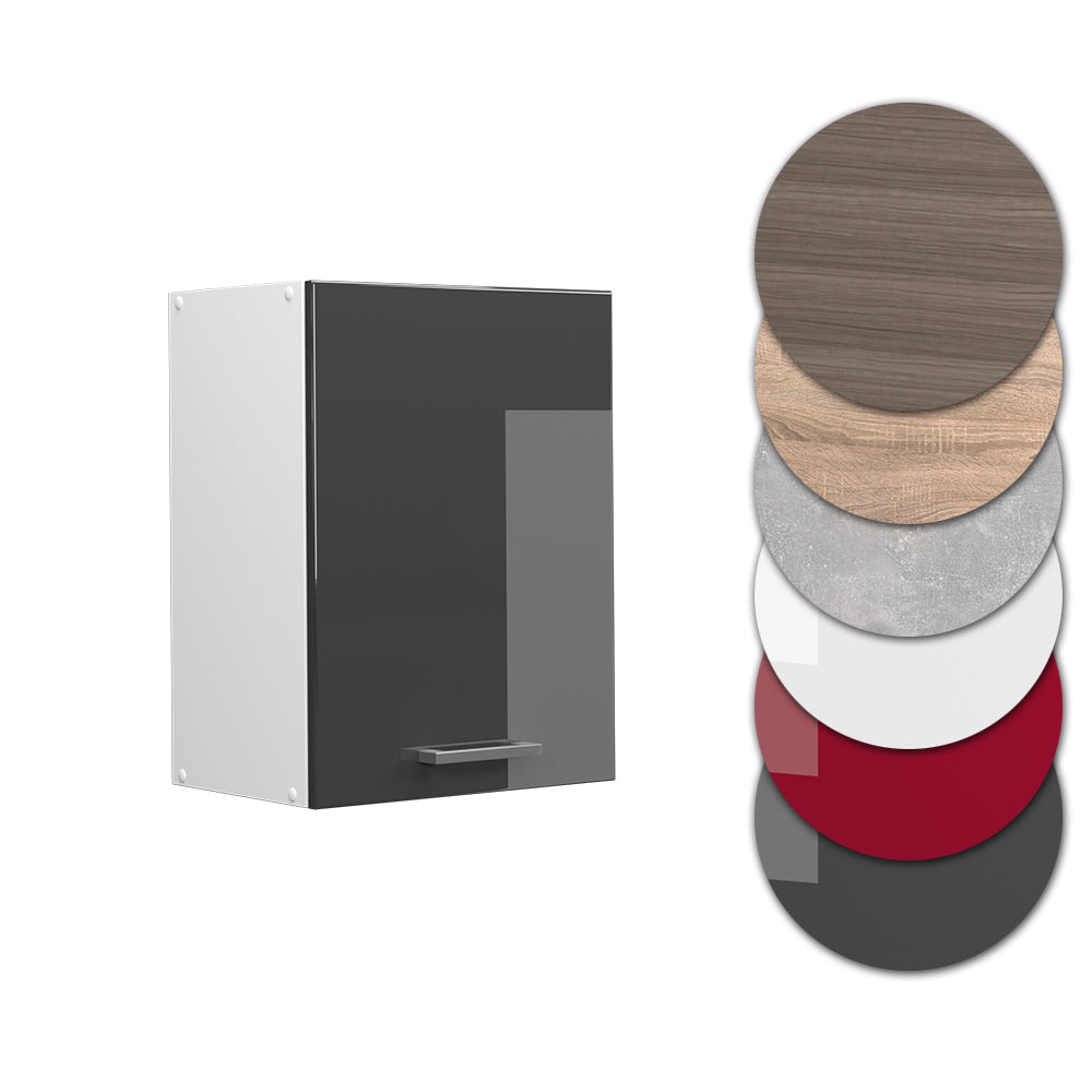 Vicco Pensile da cucina Antracite lucido 45 cm