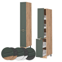 Vicco Armadio da farmacia Verde-oro Country House 30 cm