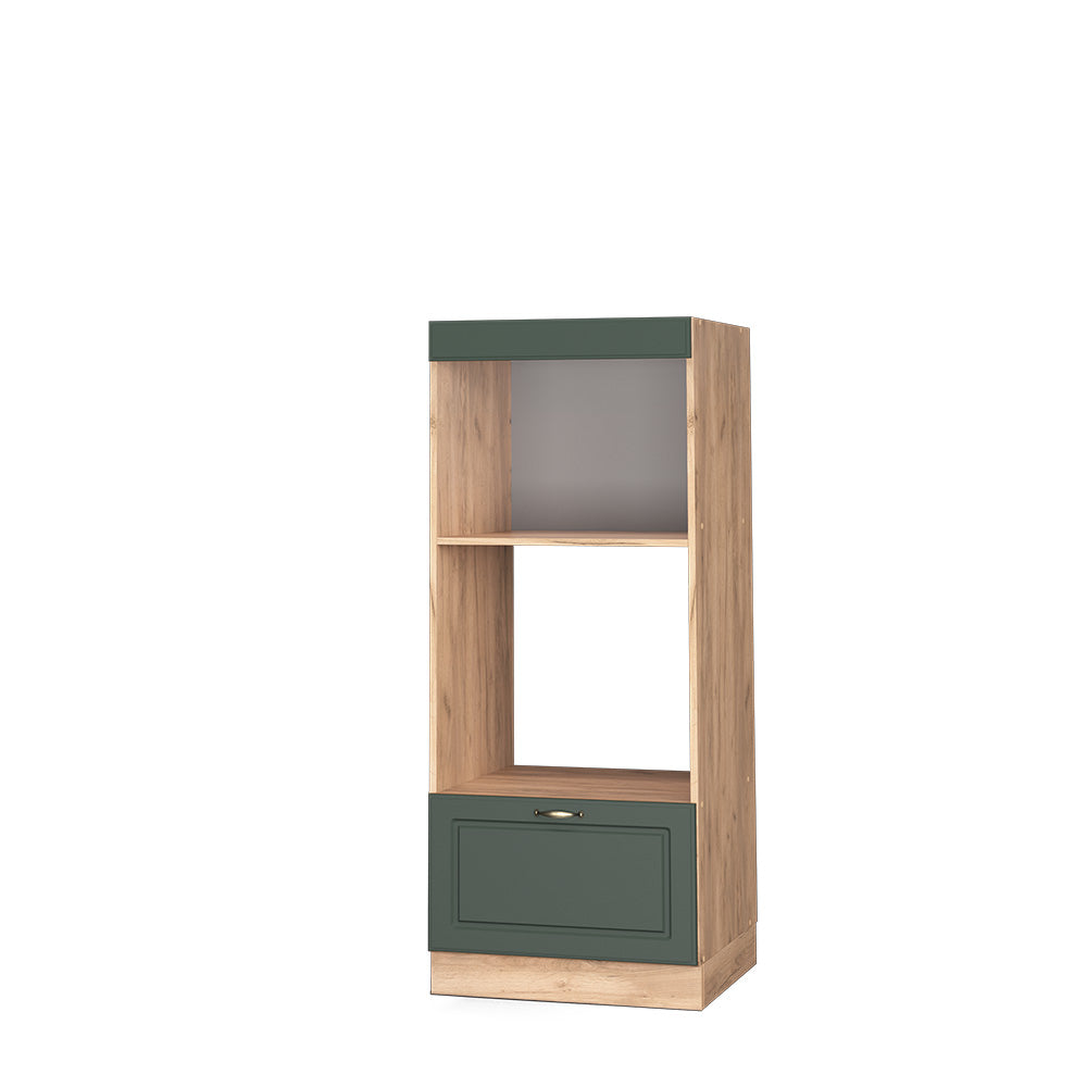 Vicco Set mobili bagno Verde-oro Country House 60 cm aperto