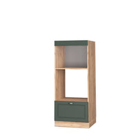Vicco Set mobili bagno Verde-oro Country House 60 cm aperto