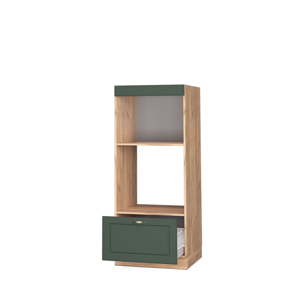 Vicco Set mobili bagno Verde-oro Country House 60 cm aperto