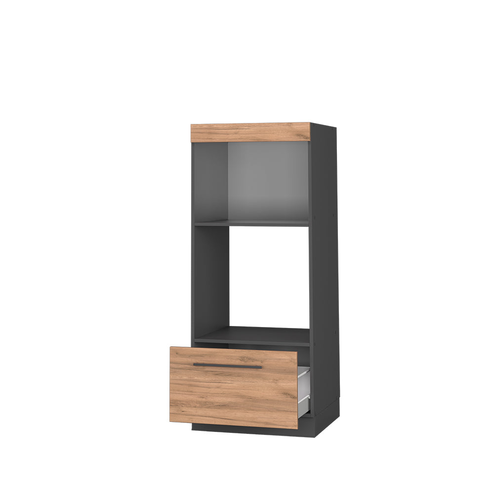 Vicco Set mobili bagno Quercia dorata 60 cm aperto