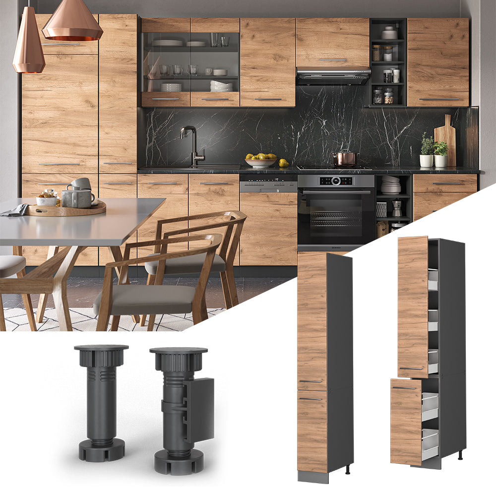 Vicco Armadio da farmacia Quercia dorata 30 cm