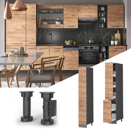 Vicco Armadio da farmacia Quercia dorata 30 cm