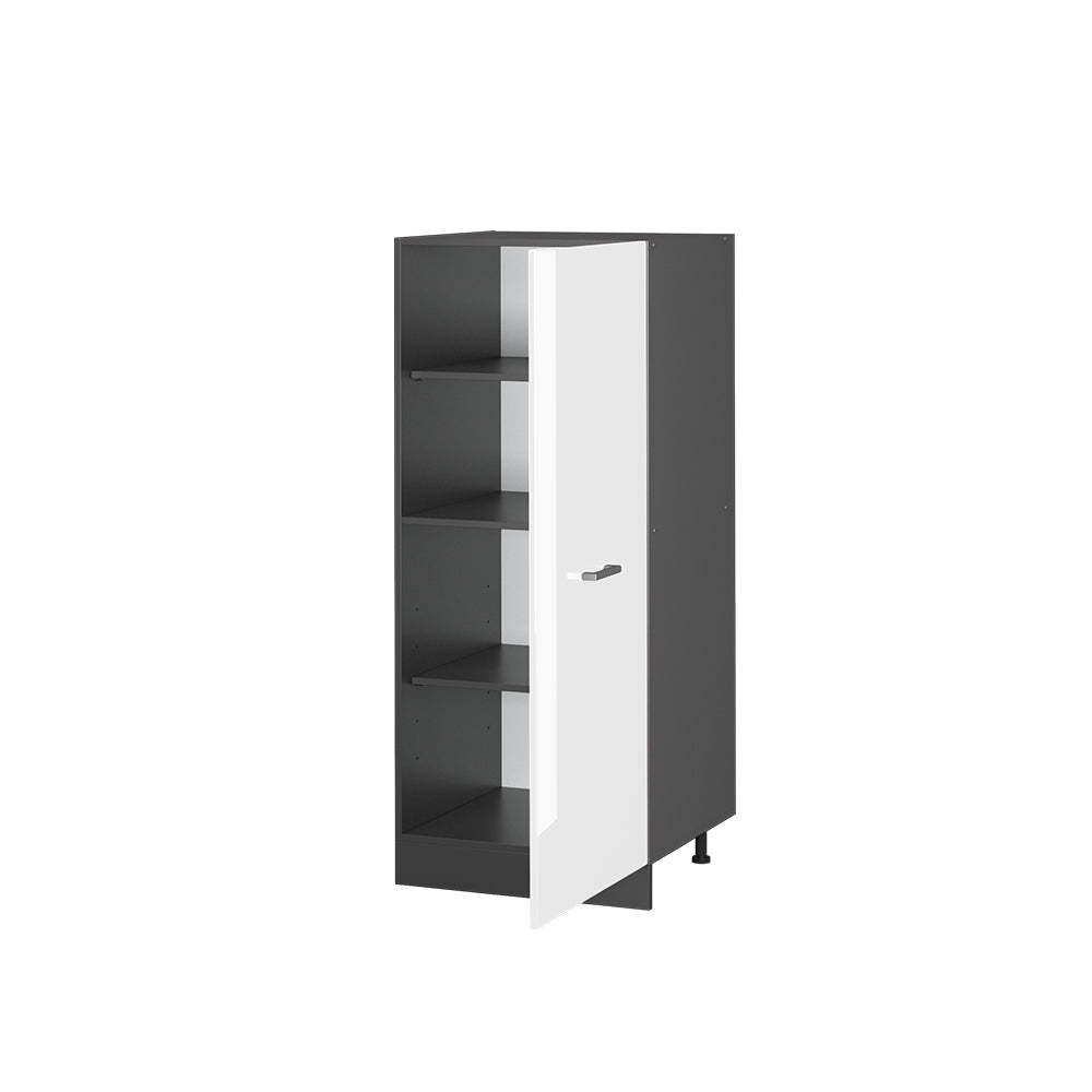 Vicco Mobile cucina dispensa Bianco lucido 60 cm