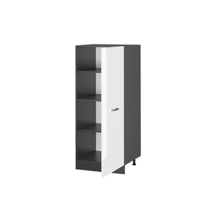 Vicco Mobile cucina dispensa Bianco lucido 60 cm