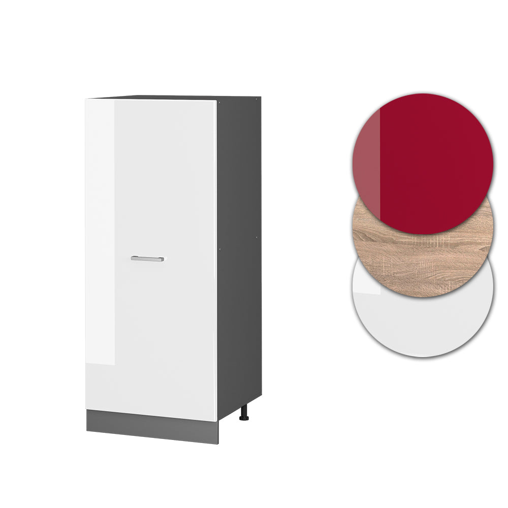 Vicco Mobile cucina dispensa Bianco lucido 60 cm