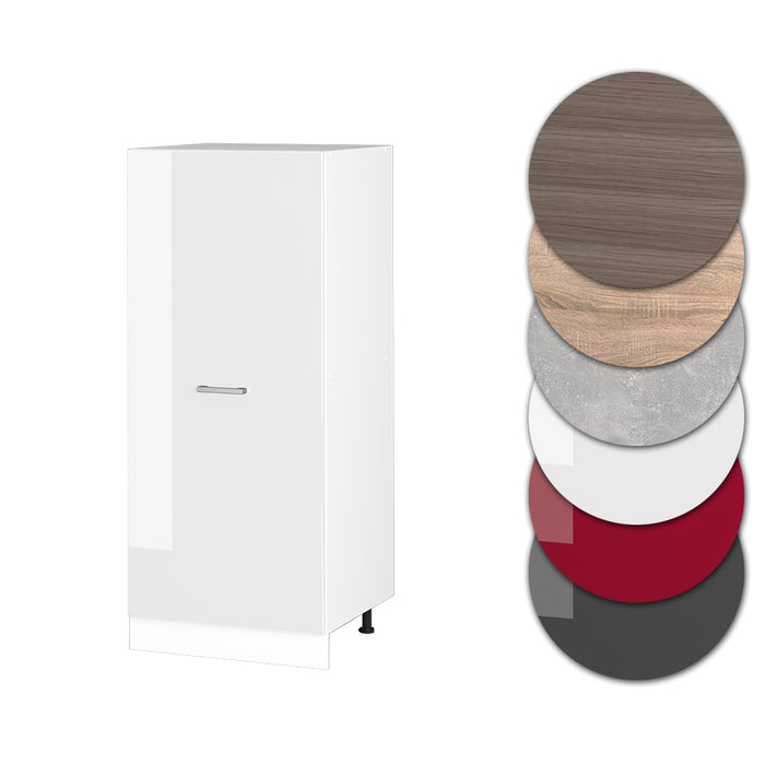 Vicco Mobile cucina dispensa Bianco lucido 60 cm