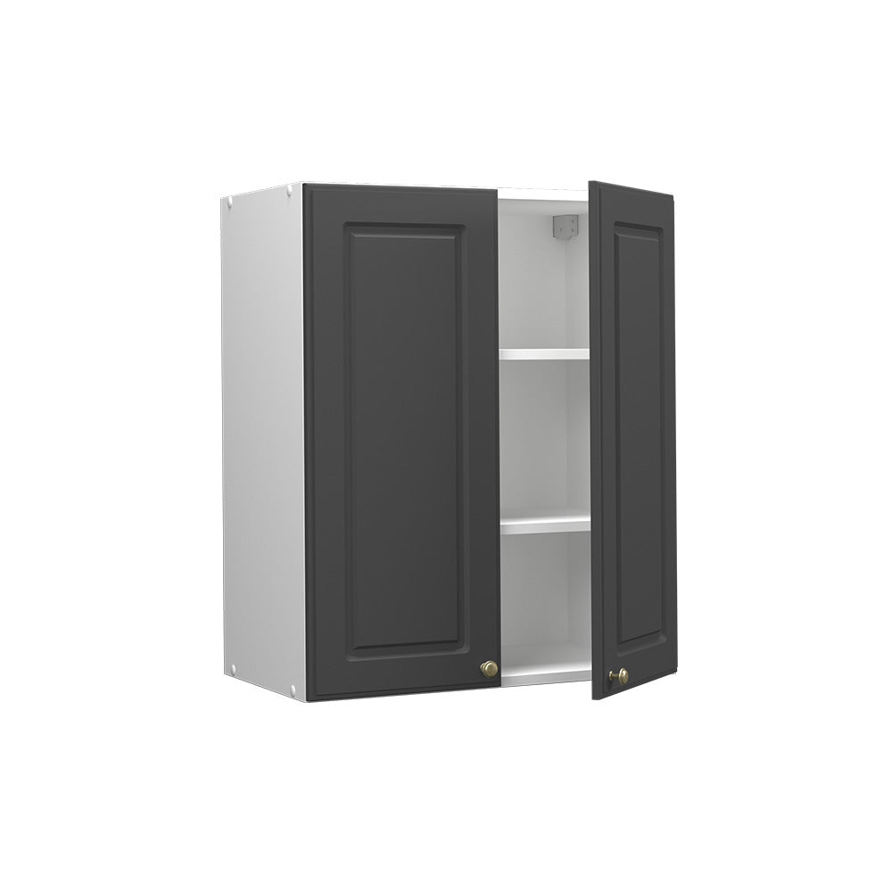 Vicco Pensile da cucina Antracite-oro 60 cm