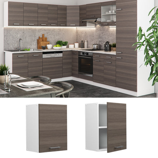 Vicco Pensile da cucina Grigio 45 cm