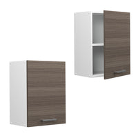 Vicco Pensile da cucina Grigio 45 cm